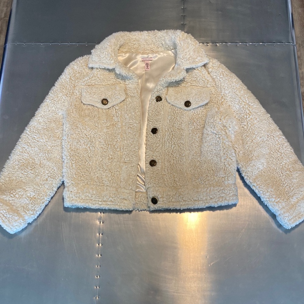Victoria's Secret Cream Sherpa Jacket